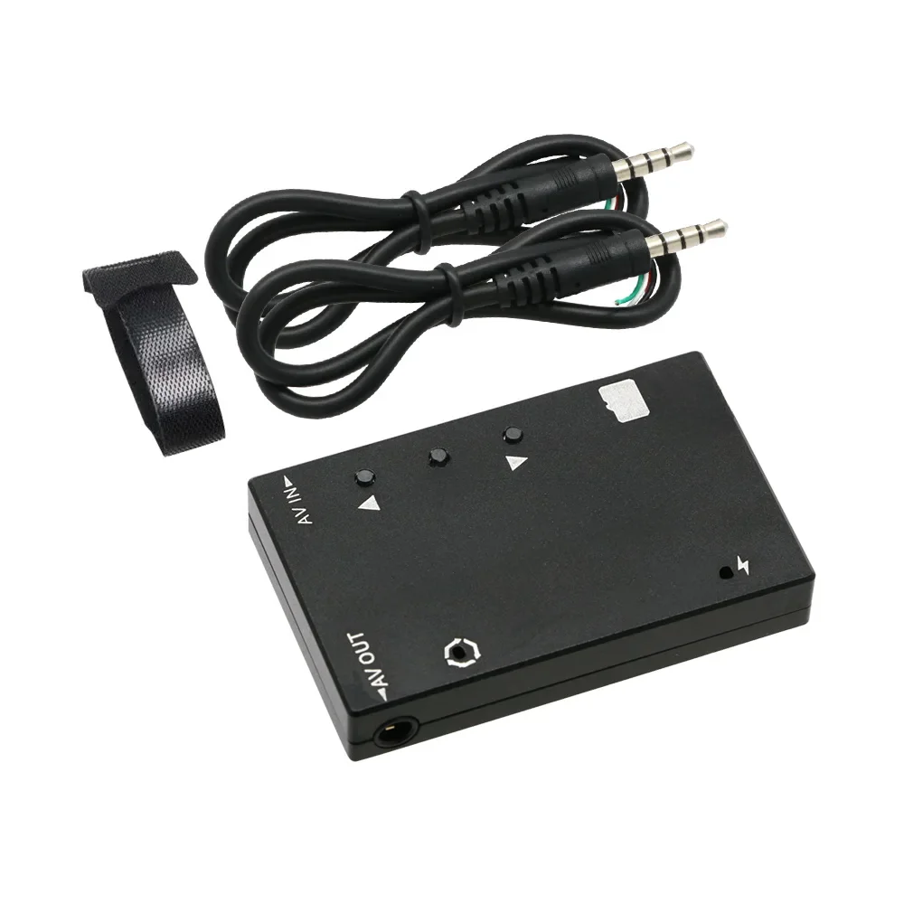 Mini Enregistreur FPV DVR Tech NTSC/PAL, Batterie spatirée Commutable, Vidéo, Audio, pour Modèles RC, Drone de Course