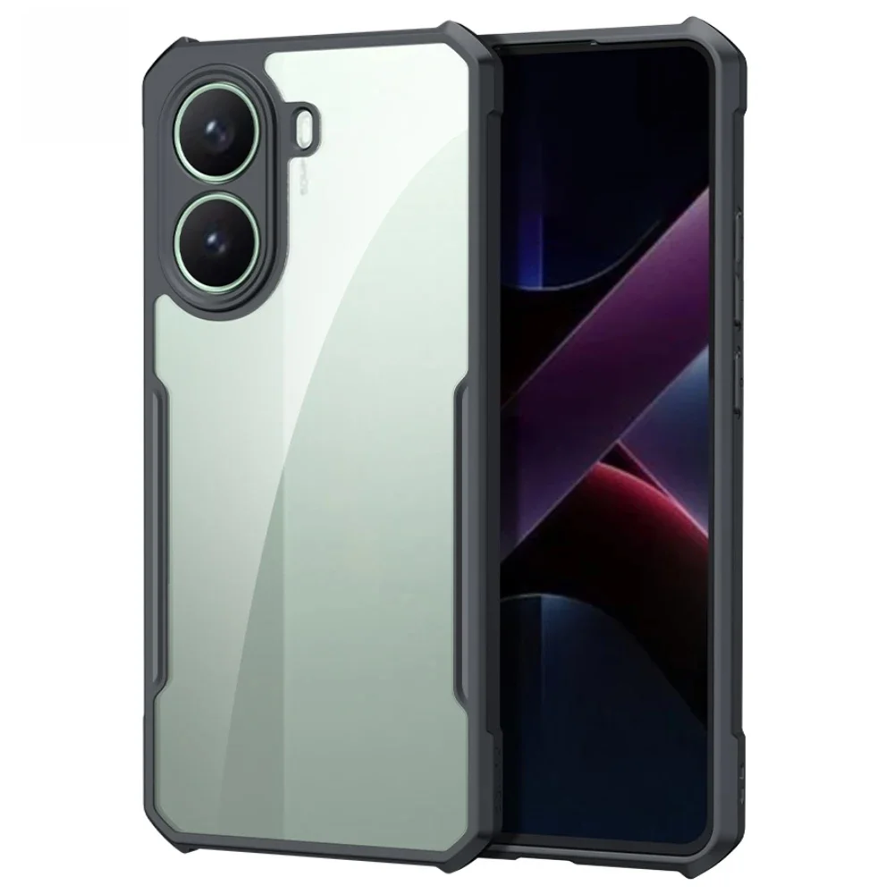 Etui Xundd na telefon POCO X7 Pro 5G, etui z poduszką powietrzną chroniącą przed upadkiem, ultra przezroczysta obudowa z PC+TPU na tył telefonu POCO X7 Pro — zdjęcie produktu 7