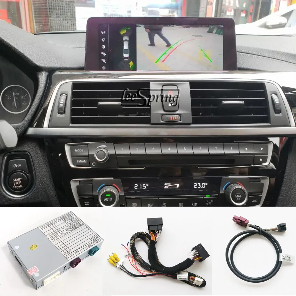 Car reverse camera interface for BMW EVO system with 6.5/8.8/10.25inch screen(car factory with/without touch fuction)