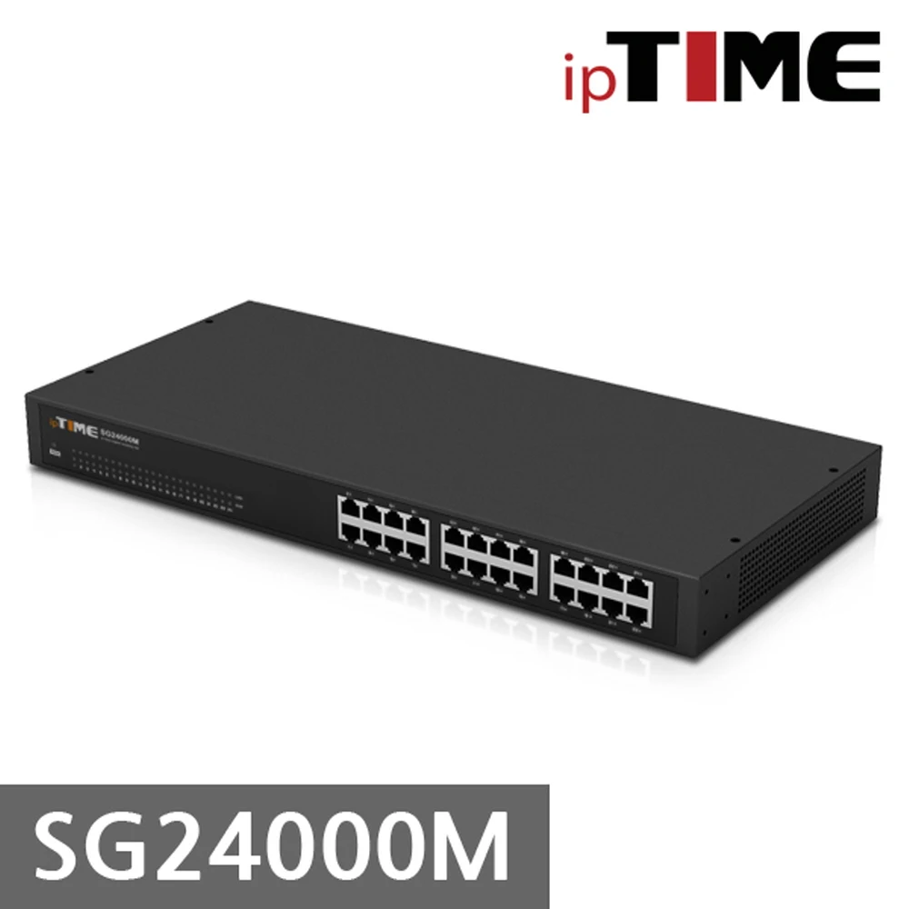 EFM ipTIME SG24000M 24 Ports A GIVE Bit Hub/19 inch Rack