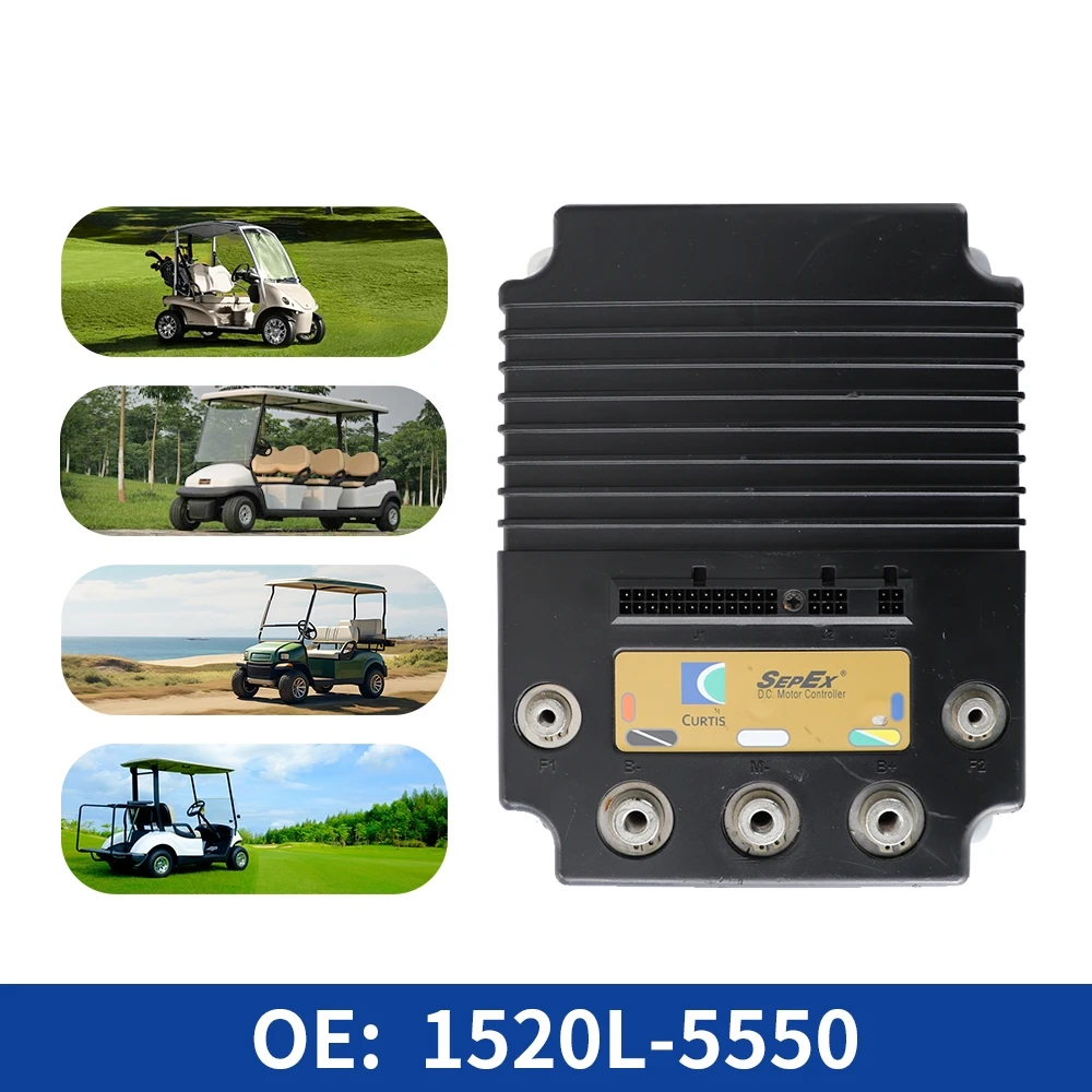 

Контроллер 48 В 500 А 1520L-5550 105075201 для автомобиля Curtis Club Carryall 500 700 (на складе в США)