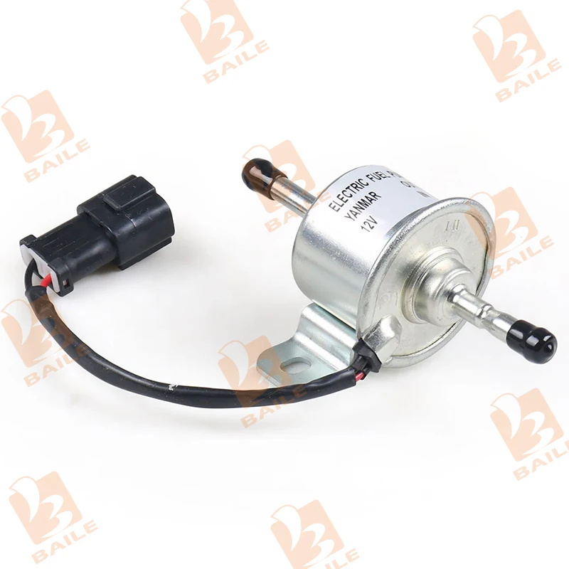 129612-52100 Fuel Feed Pump 12V For Yanmar 4TNV88 3TNV88 Hitachi Mini Excavator