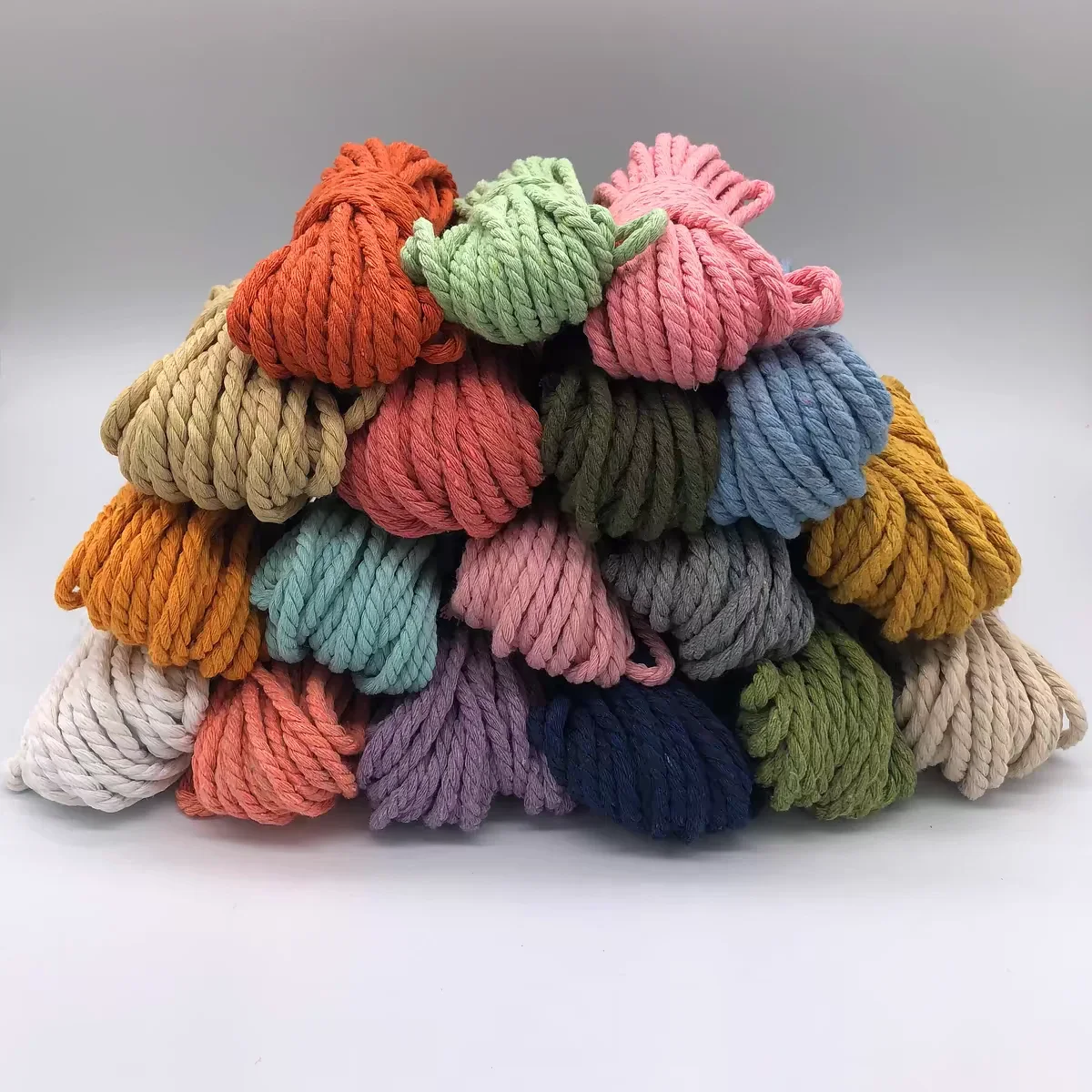 Ficelle Macramé en Coton Coloré, 3mm-4mm, 10 Mètres, Artisanat, Corde, Bricolage, Textile de Maison, Emballage Cadeau, Décoration de Mariage