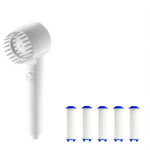 Shower for Bathroom Accessories Three Level Adjustment Showerhead Pressurization Head Massage Knobs Filter Set Showers Parts - Image 8