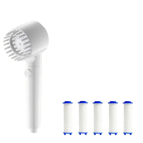 Shower for Bathroom Accessories Three Level Adjustment Showerhead Pressurization Head Massage Knobs Filter Set Showers Parts - Image 8