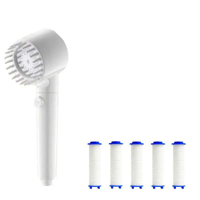 Shower for Bathroom Accessories Three Level Adjustment Showerhead Pressurization Head Massage Knobs Filter Set Showers Parts - Image 8