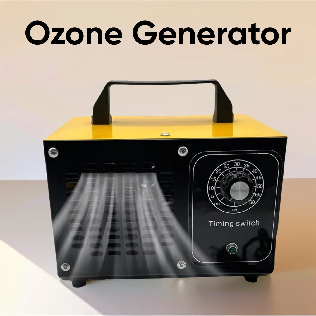 Generador de Ozono de 220V 60G, Purificador de Aire, Eliminador de Formaldehído, Desinfección con Ozono, Máquina de Esterilización