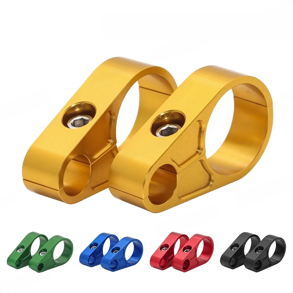 AliExpress SAMUZOKI Motorcycle 1" 25mm FORHandlebars Brake Line Clutch Cable Clamp Clip Frame cover 25mm Handle bar bike For Harley 25m Handlebars