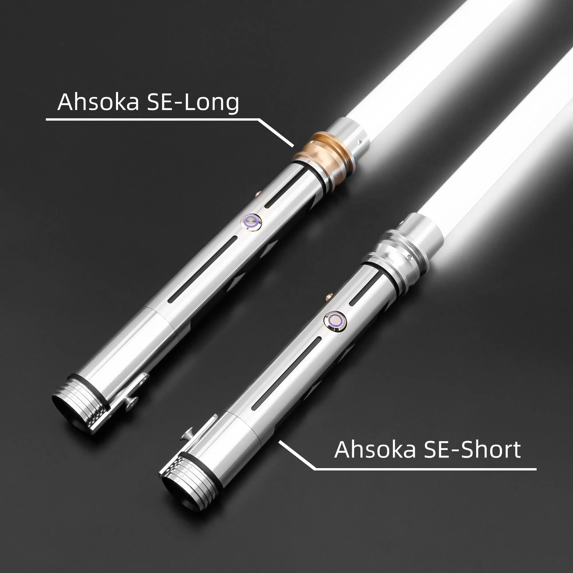 TXQSABER طبعة خاصة Ahsoka SE السلس سوينغ ليتسبر اللعب JEDI بلوتوث التحكم المعادن هيلت الناسف تأثيري الليزر السيف