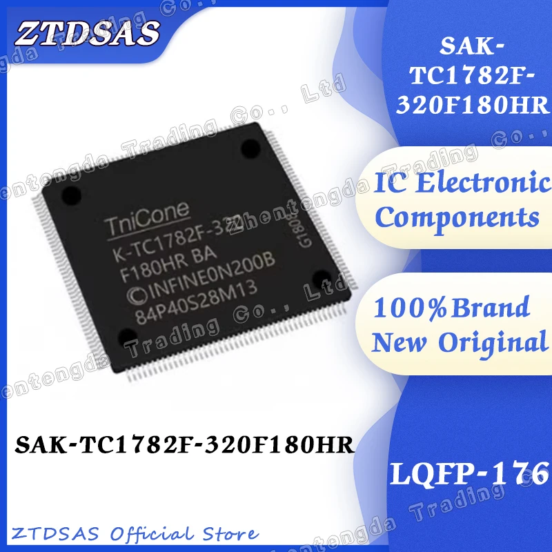 

SAK-TC1782F-320F180HR BA LQFP-176 32-bit microcontroller chip