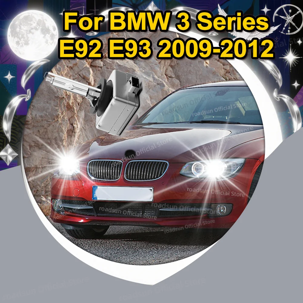 

2pcs D1S 6000K HID Bulbs Xenon Headlight For BMW 3 Series E92 E93 2009 2010 2011 2012