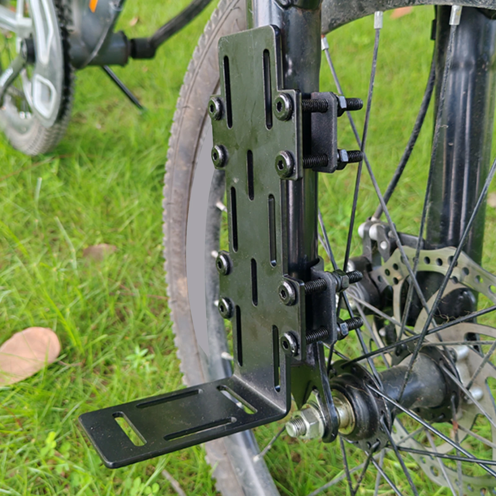 

Велосипедная грузовая клетка, черная, простая в установке, для 40-мм вилочных трубок, сумка, полка для багажа, передняя стойка для велосипеда, аксессуар для езды на велосипеде, туризма, поездок на работу