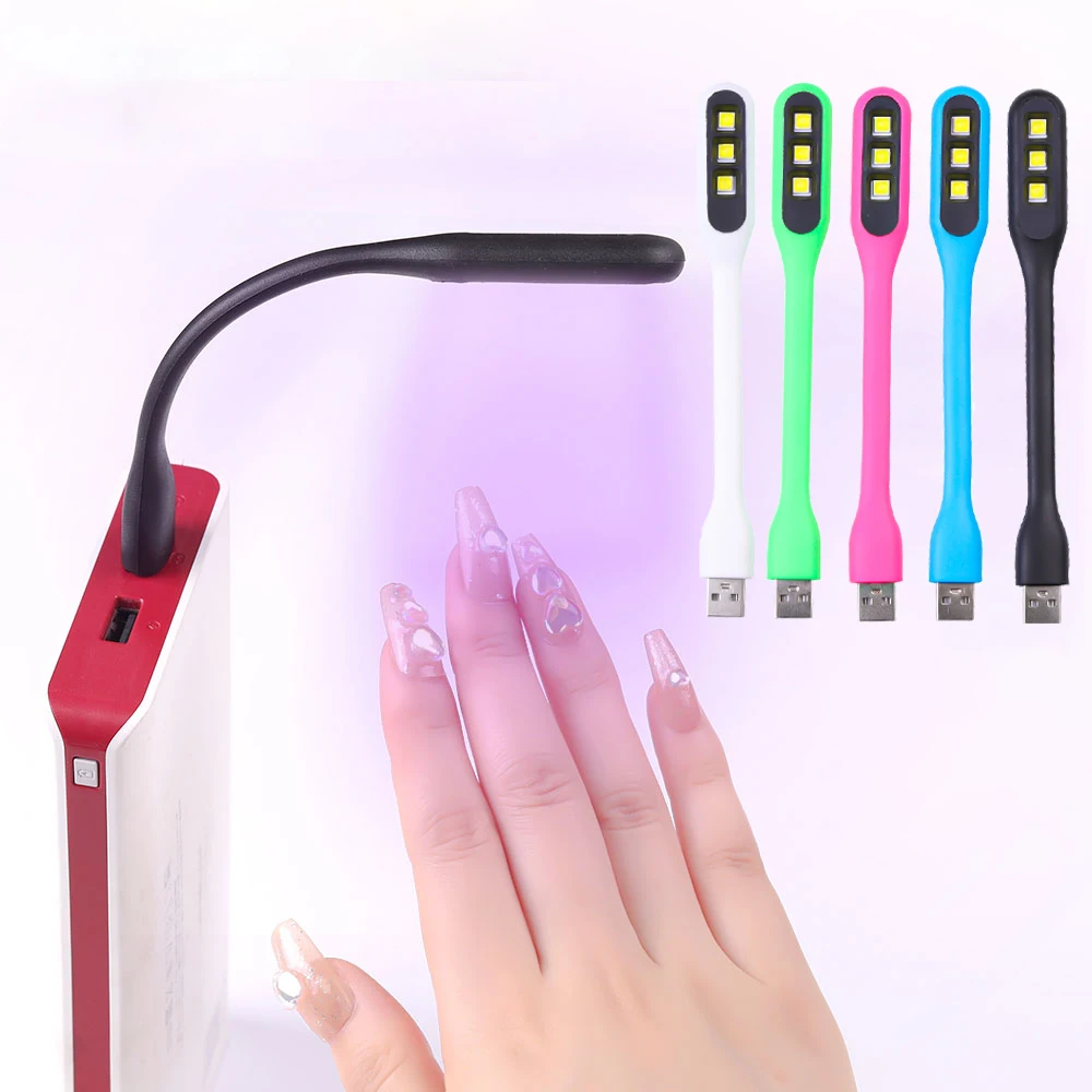 CNHIDS Mini พับ USB เครื่องเป่าเล็บ LED เครื่องอบแห้งเล็บ UV เจลเคลือบเงา Curer แบบพกพา Phototherapy โคมไฟเครื่องมือทำเล็บ