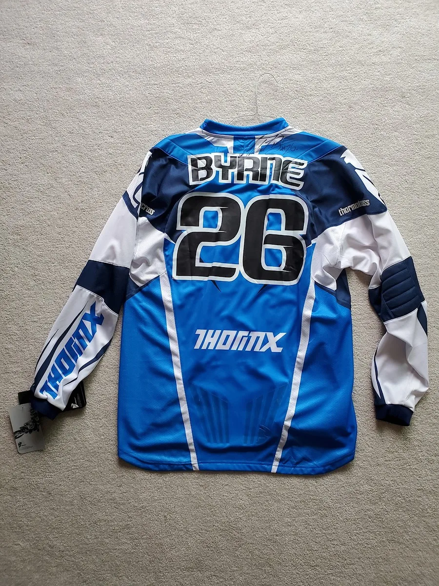 

Michael Byrne Kawasaki Motorcycle Jersey Men T-shirt Long Sleeve Spring Autumn Women Tee Shirts 2025 New Sports Clothes Tops