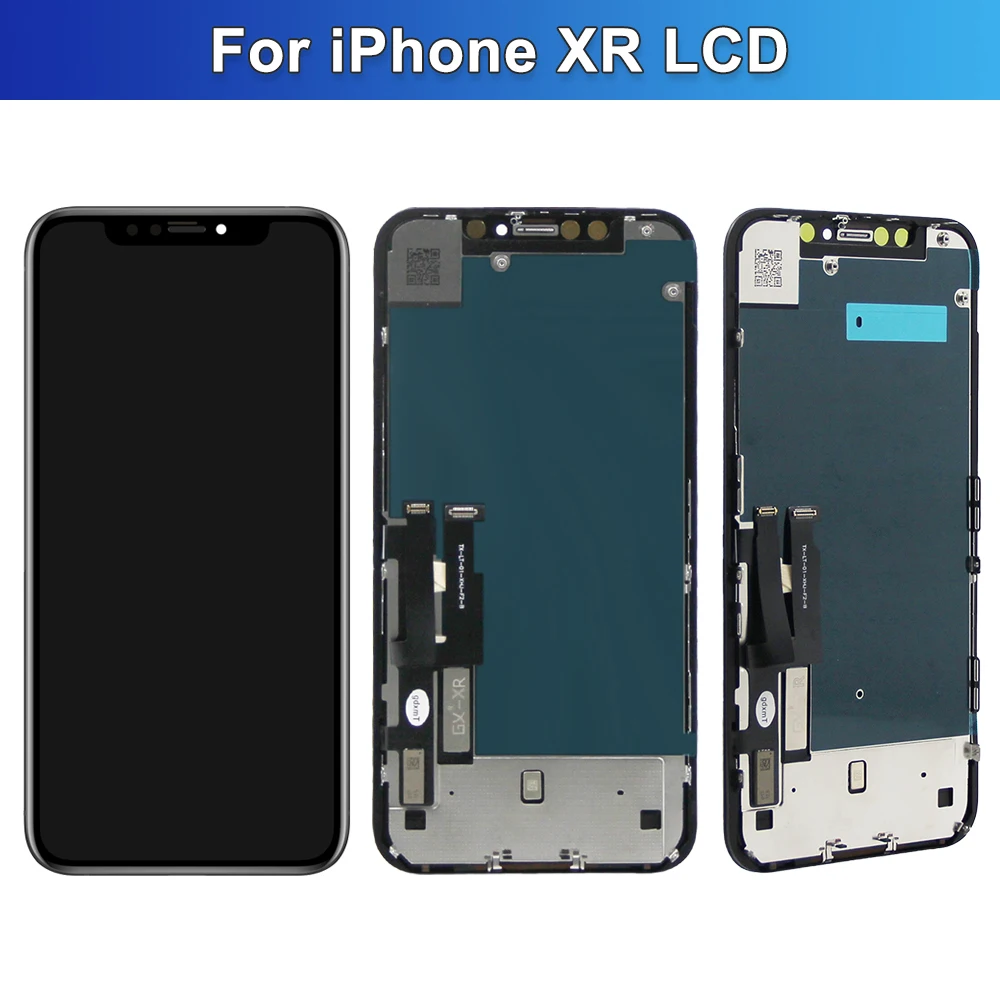 GX OLED Display For iPhone  X XR XS MAX 11 Pro Max 12 Pro 12 Promax pantalla LCD Touch Screen Digitizer Assembly Replacement