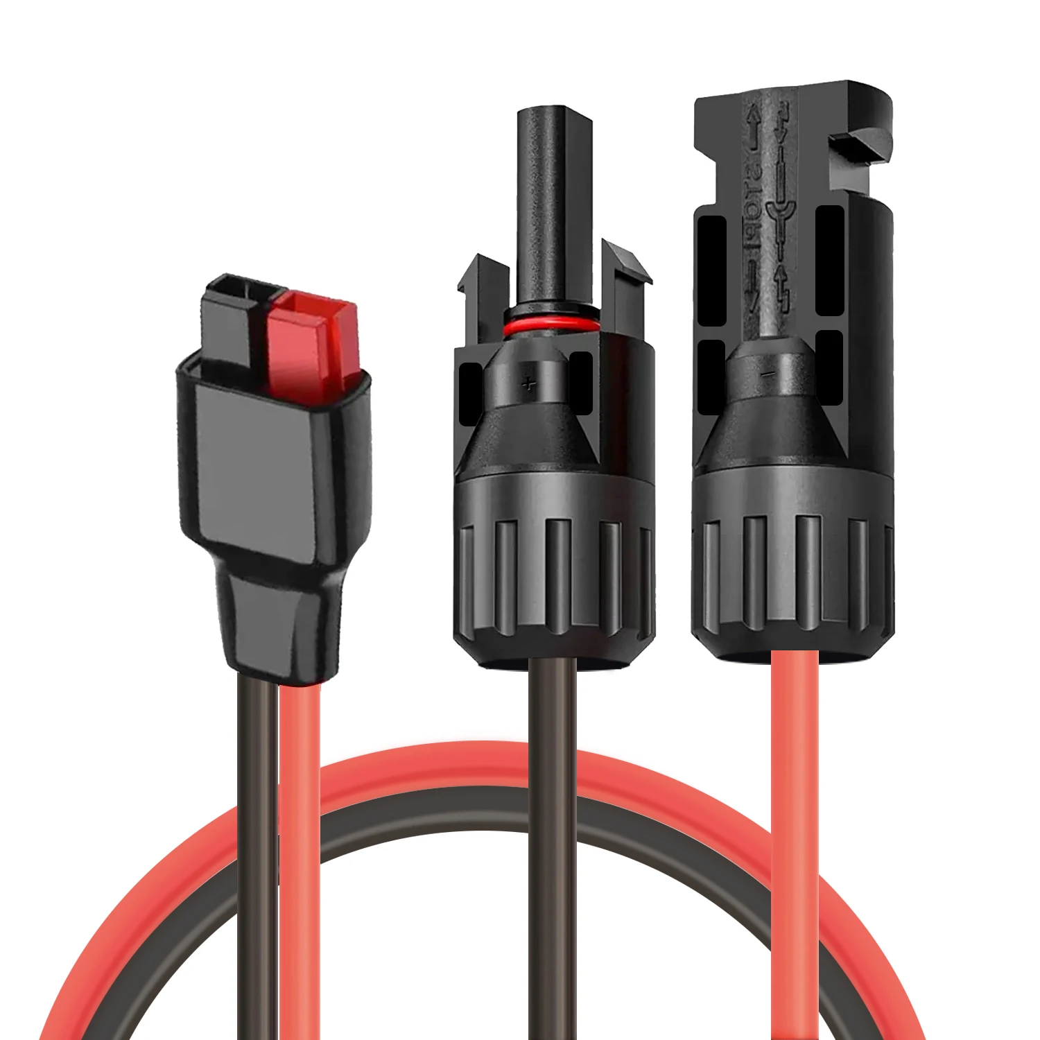 10AWG Solar Cable to Anderson Connector for RV Car Boat Solar Panel Power Station