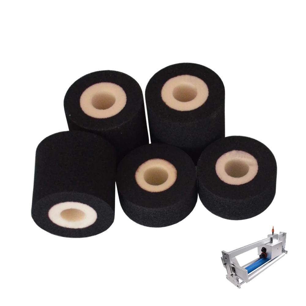 Imagem -05 - Rolo de Tinta Quente Linha de Embalagem de Alimentos Data de Impressão Rolo de Tinta Sólida Preta Diâmetro 36 mm Altura 32 mm Meu 380f
