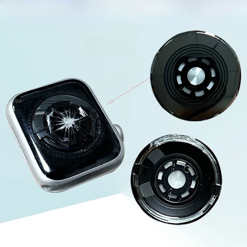 Tylna Klapka Baterii do Apple Watch SERIES 4 5 6 SE 44 40mm 7 8 41 45MM S10 11 42 46mm, Oryginalna Część Zamienna - Tylna Szklana Pokrywa — zdjęcie produktu 7