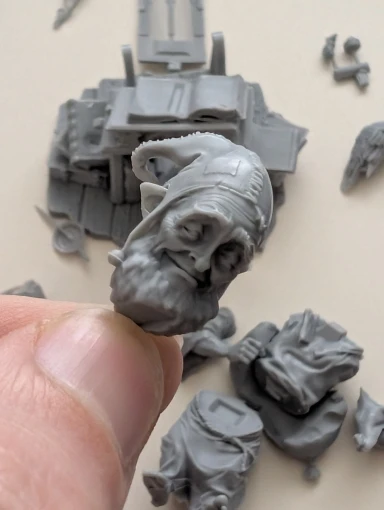 Buyer photo of this resin kit