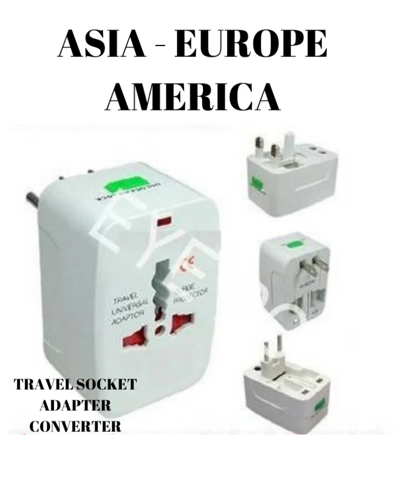 

Universal Plug Socket Converter International Plug Converter All available globally high current protected