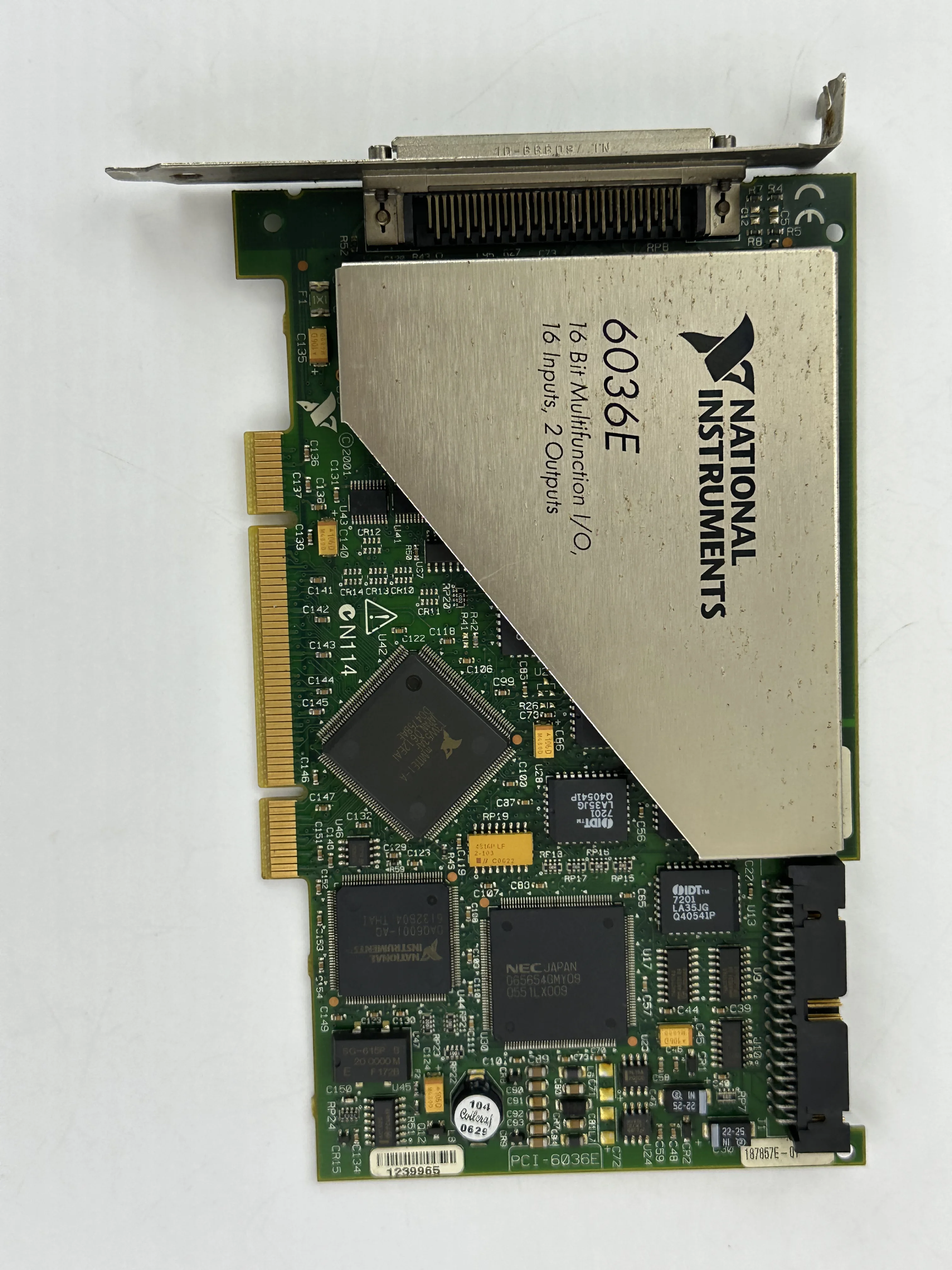 NI PCI-6036E Multifunction Card 2 Outputs 778465-01