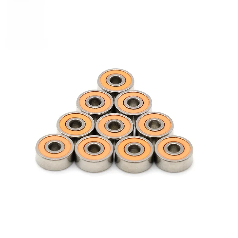 10 szt. 5x11x4 SMR115 2RS CB Hybrydowe ceramiczne łożyska powietrzne ze stali nierdzewnej — zdjęcie 2