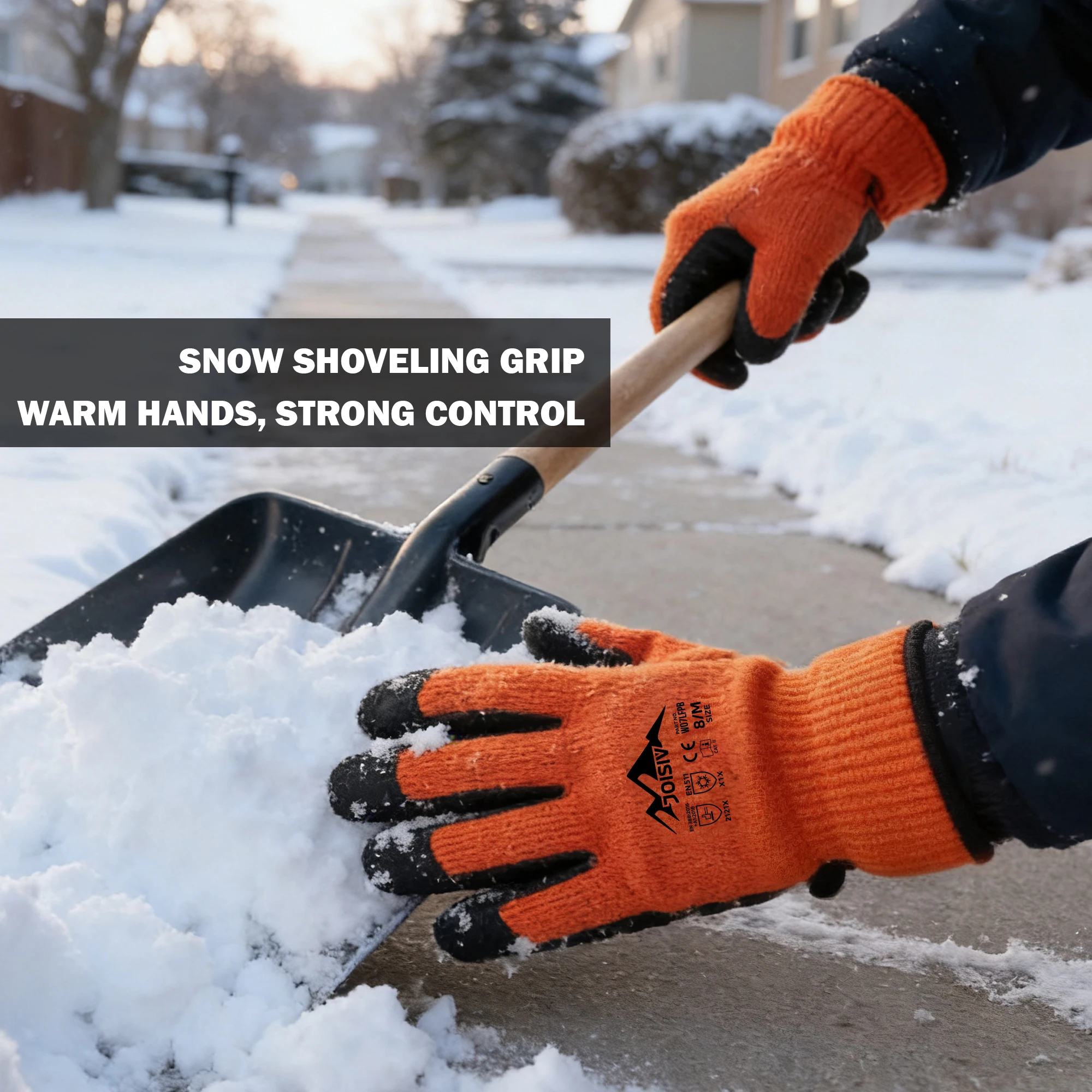 1 пара термоизолированных рабо – обзор и цена Snow Glove Insulated