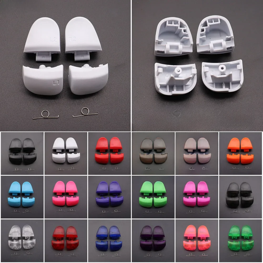 1 jeu pour contrôleur PS5 V3.0 BDM-030 L1 R1 L2 R2, boutons d'épaule et jeu de ressorts, accessoires de remplacement