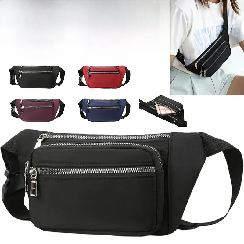 AliExpress UK Neutral men's and women's waist bags, mobile phone bags, casual shoulder bags, outdoor cycling and sports chest bags
