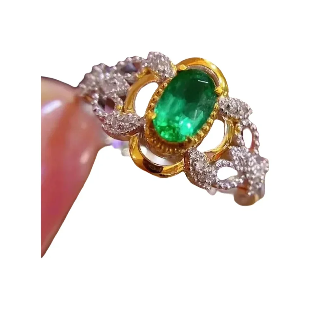 

KJJEAXCMY кольцо с натуральным и настоящим изумрудом, бесплатная доставка, серебро 925 пробы, ювелирные изделия в качестве подарка на день рождения для подруги