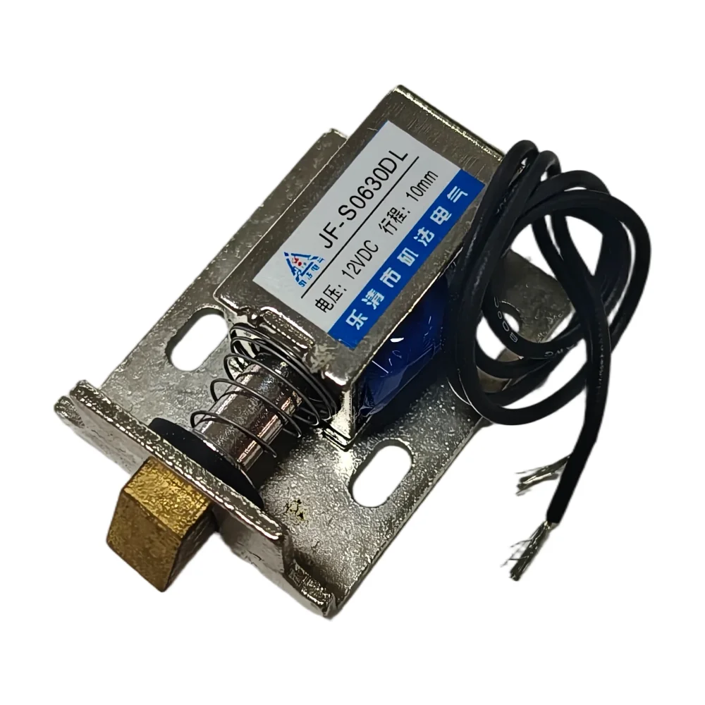 JF-S0630DL DC12V 24V Push Pull Solenoid Electromagnet Lock Safe Door Automatic Locking System Electric Lock