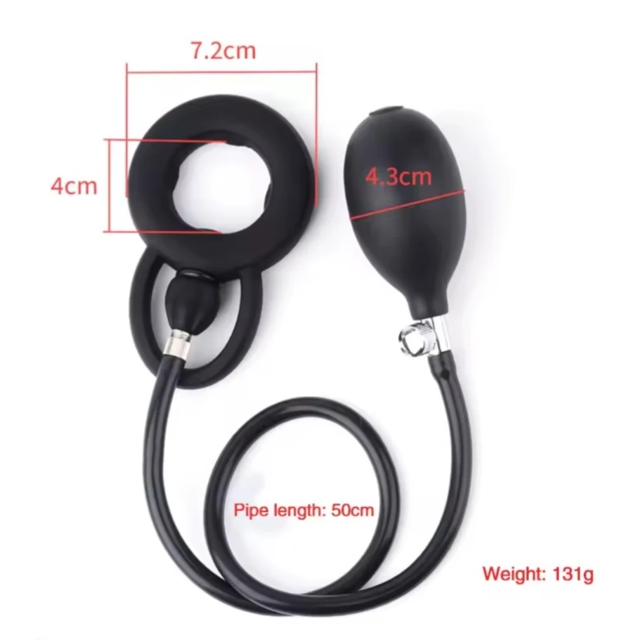 PressureGrip Inflatable Cock Ring 