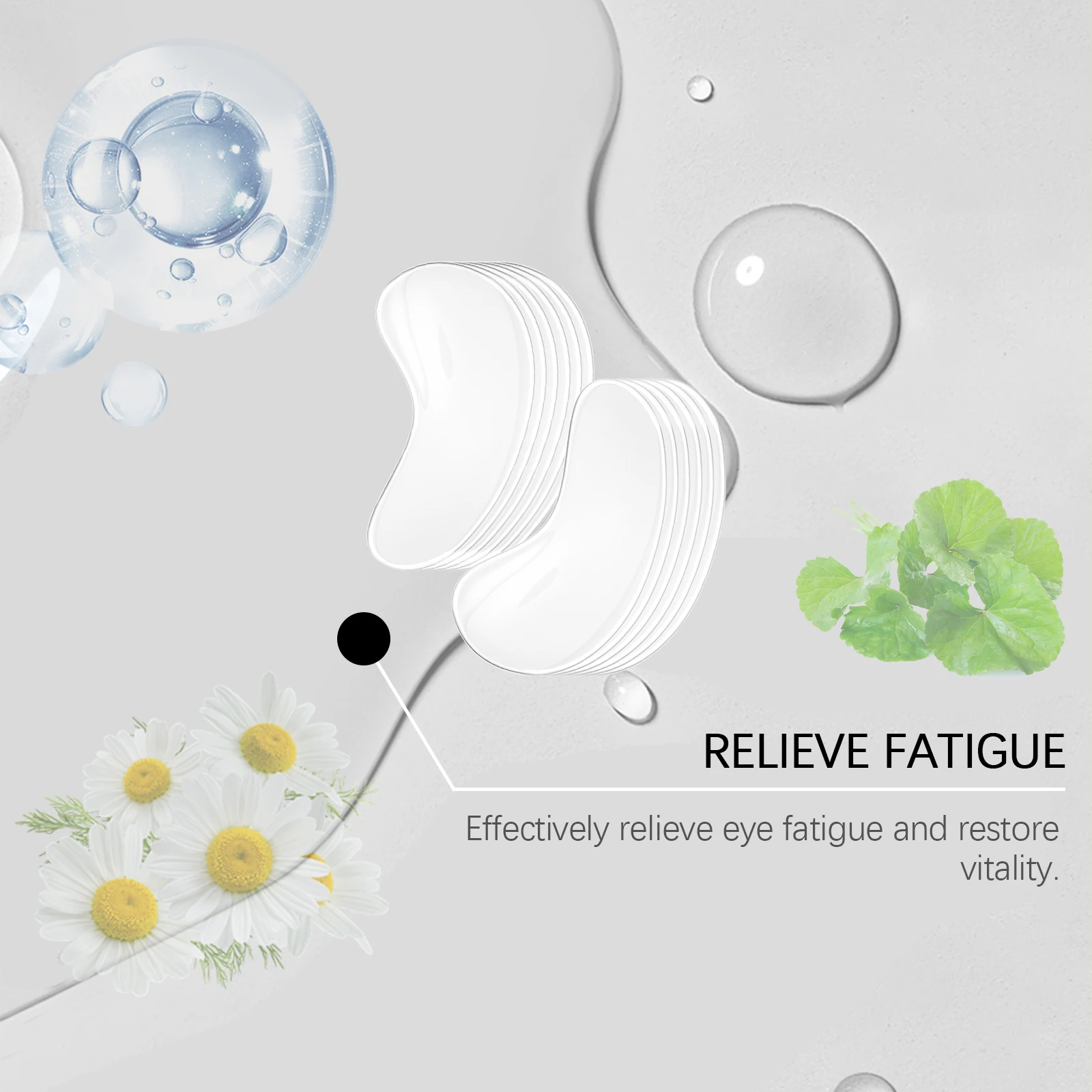 Viareline Centella Eye Mask Deeply Moisturizing Remove Wrinkles Improve Skin Texture Tightening Lifting Soothing Eye Care Mask_voghion.com