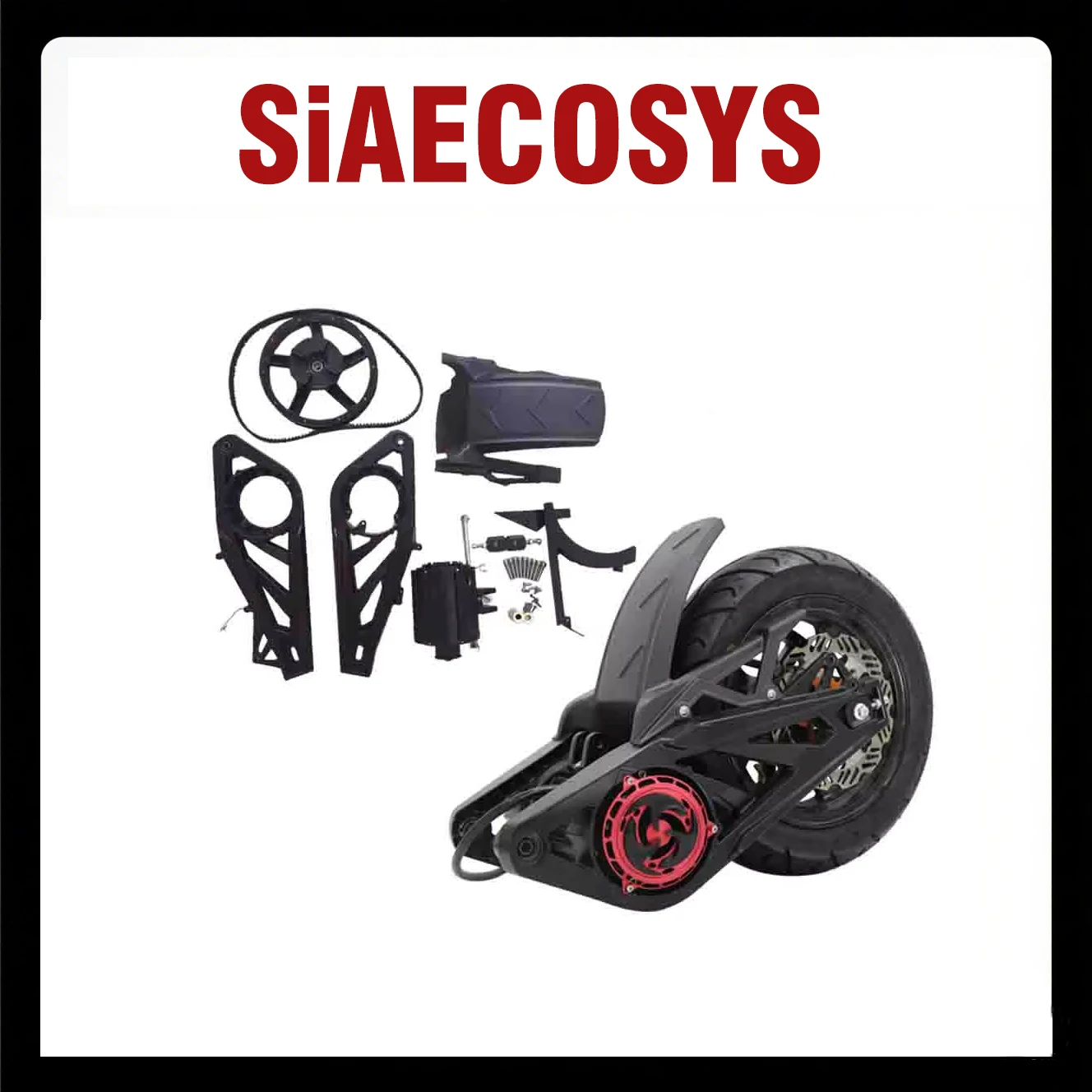 

QSMotor QS120 2000W 70KPH 72V 12inch Mid Drive Motor Kits Assembly IP67 Waterproof For Electric Motorcycle