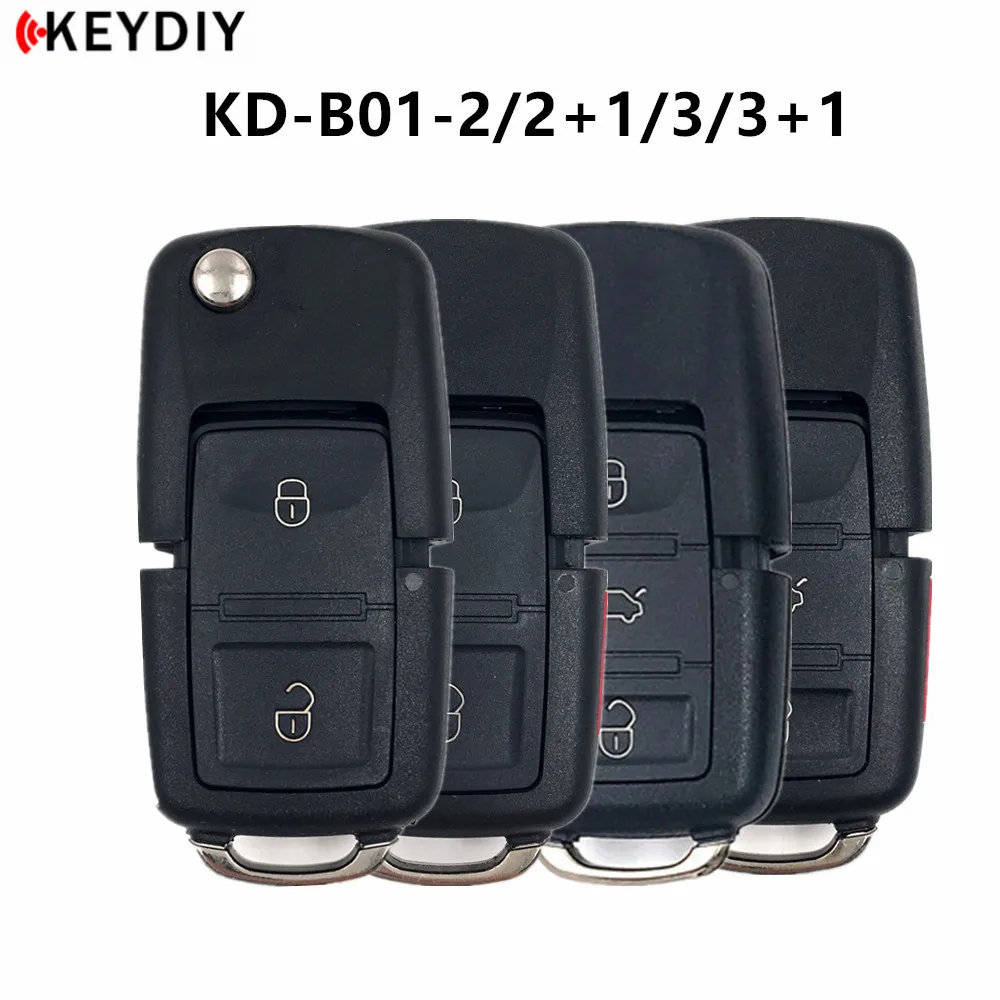 

5pcs KEYDIY KD-X2 B series B01- 2/2+1 3/3+13 button universal KD remote control key for KD900 KD-x2