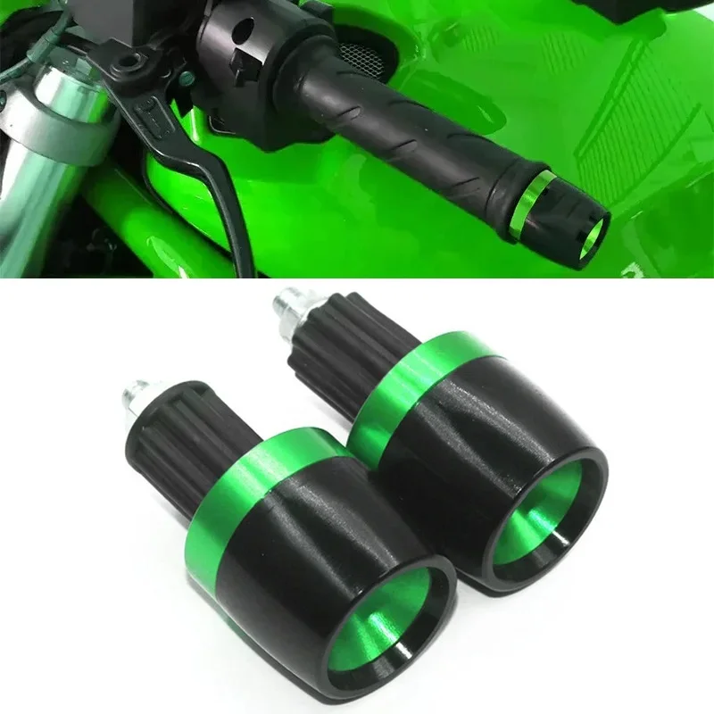 Accessoires de moto CNC poignées de guidon bouchon de barre de poignée bouchons d'extrémité pour Kawasaki Z900 Z1000 Z400 Z650 Z800 Z750 ZRX1200R ZXR6R