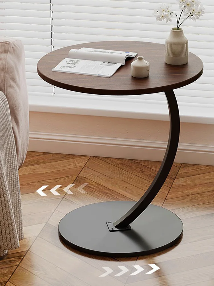 Popular Minimalist Style Coffee Side Table, Storage Shelf, Mobile Sofa Side Table, Modern simple Design for Bedroom, hotel, Balcony, Living Room.