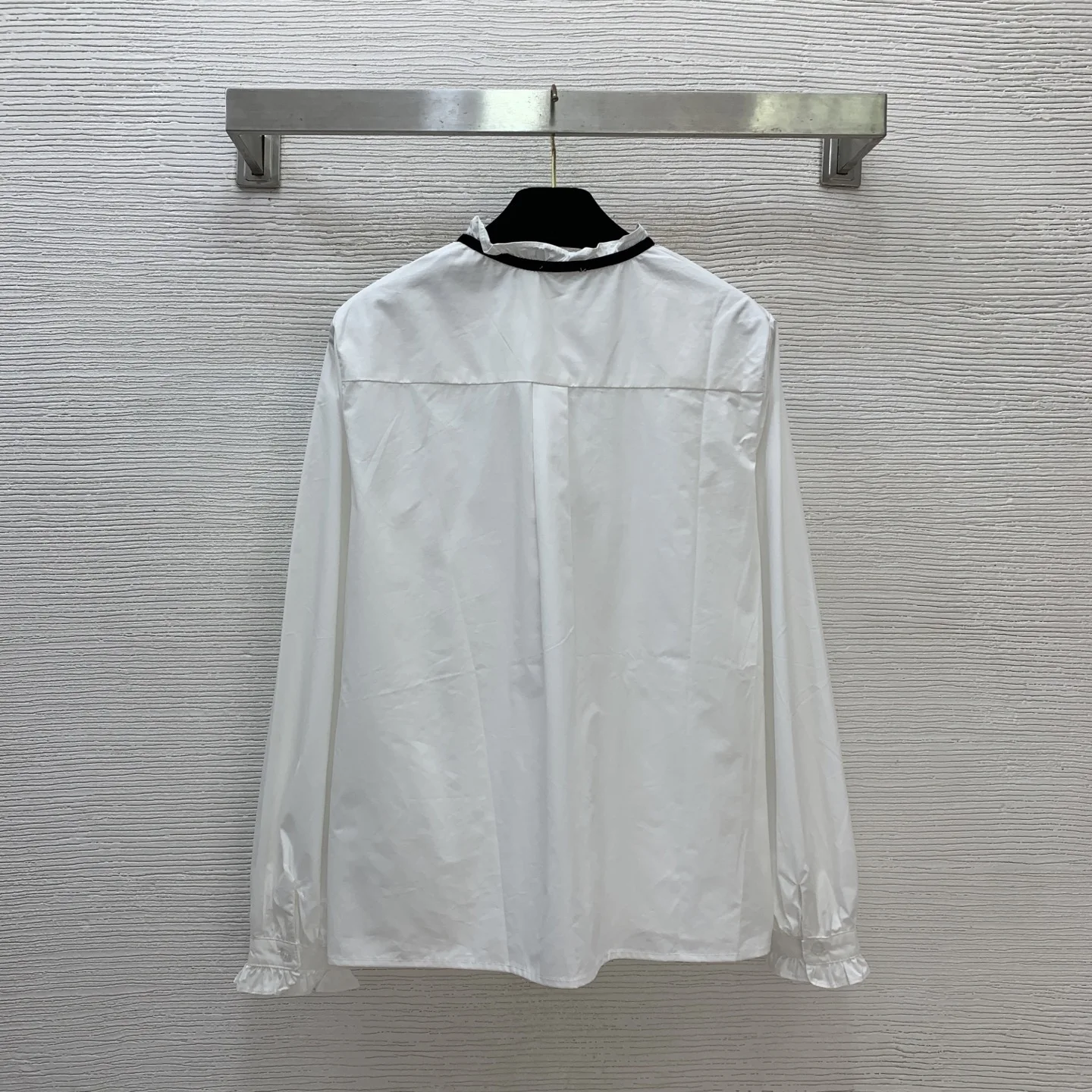 Nowa damska koszula z długim rękawem i stójką, kolekcja Jesień/Zima 2025