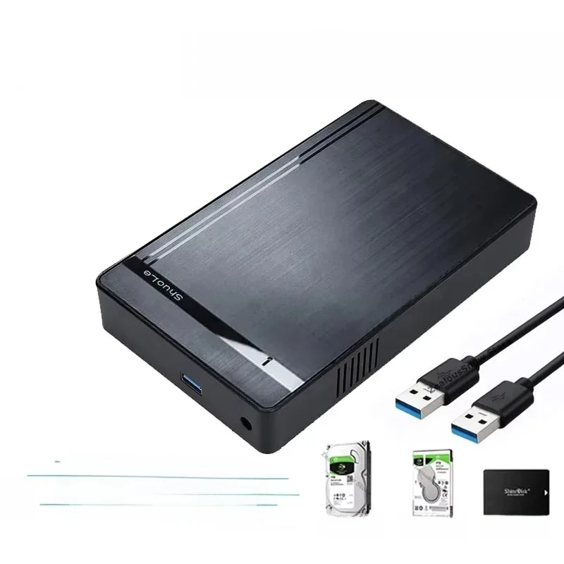 Obudowa dysku twardego 3,5/2,5 cala SATA na USB 3.0 Adapter zewnętrznego dysku twardego Obudowa dysku twardego Szybki adapter do komputera PC Laptop HDD Box Case — zdjęcie produktu 7