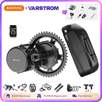 BAFANG eBike Engine Kit 1000W 750W 500W 350W 250W Mid Drive Motor BBSHD BBS02B BBS01B Electric Bicycle Conversion Kits with Hailong 20Ah 19.2Ah 17.5Ah Bike Downtube Lithium Battery 4A Charger