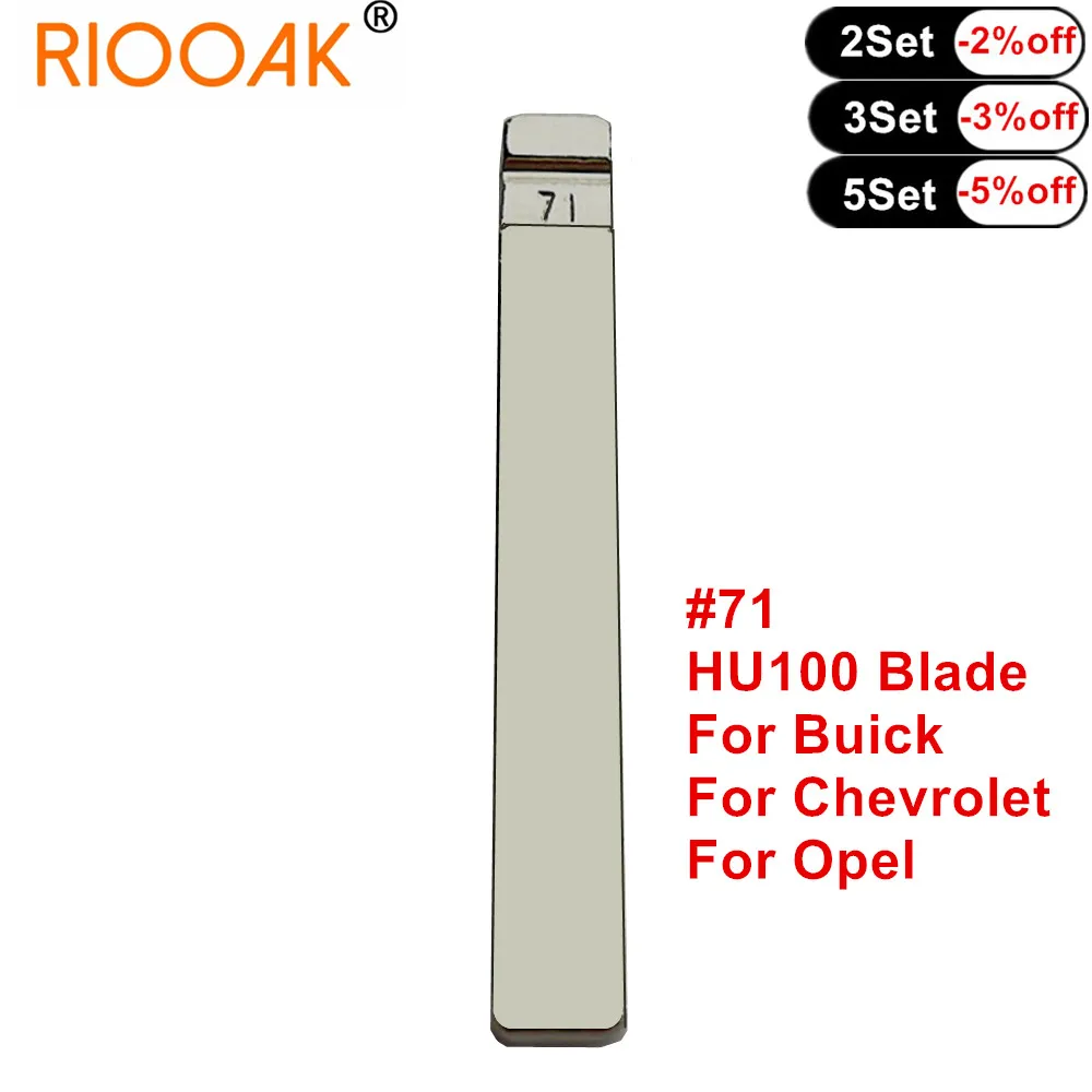 10 sztuk scyzoryk nóż pilota obrotowe KD HU100 #71 dla buicka Excelle GT chevroleta CRUZE Cadillac dla Opel