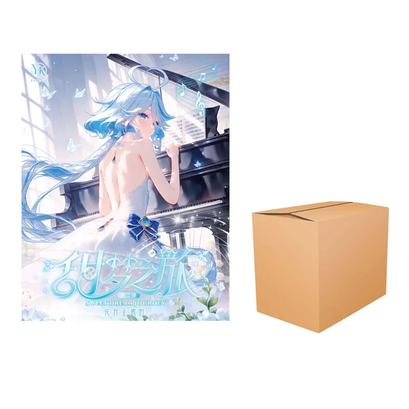 

Оптовая продажа, коллекция продуктов Goddess Story, карты A5, Yake Club Wave2, Sweet Dream Journey, сексуальный стиль, коллекционные карточки для девочек в стиле аниме
