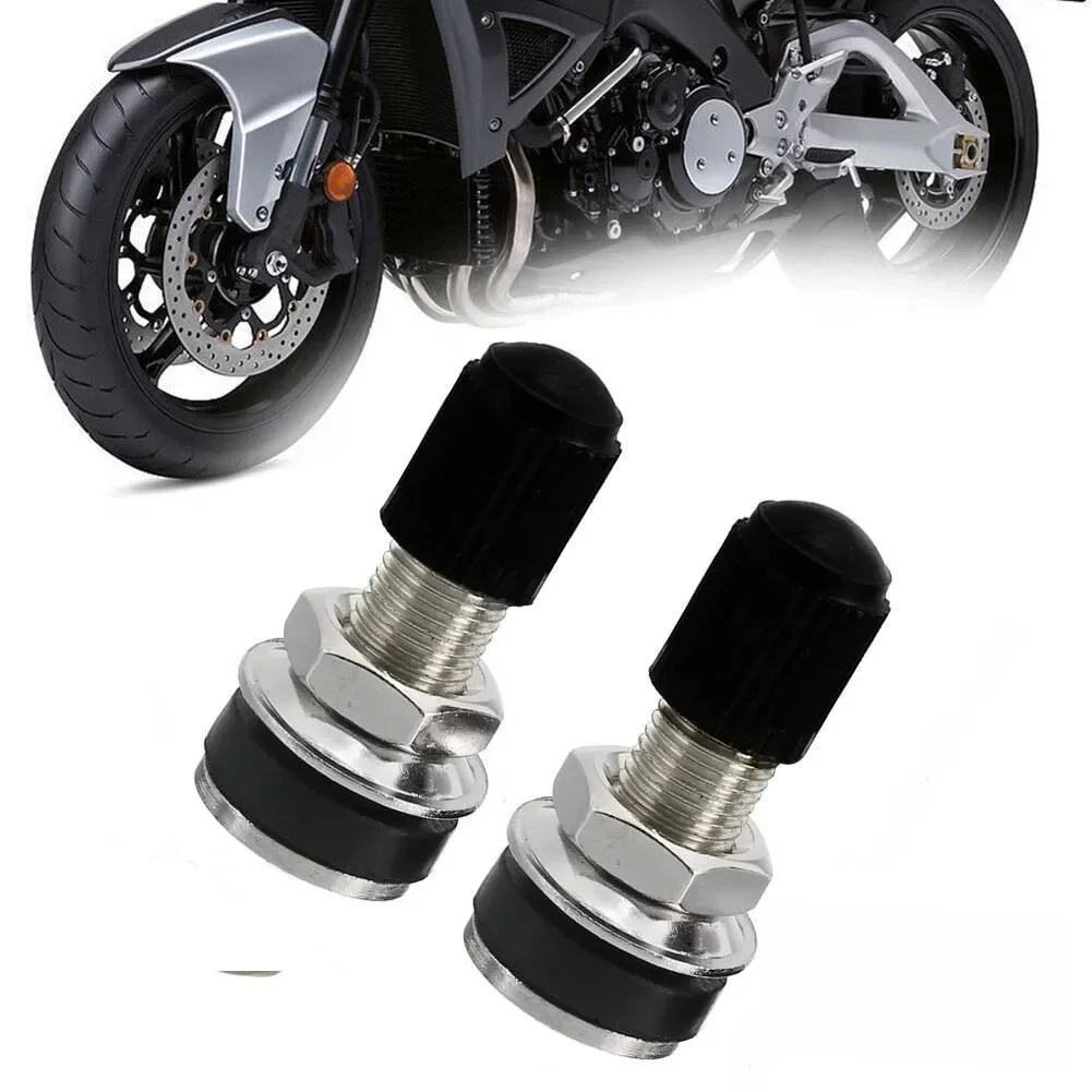 AliExpress 2 Pcs 32mm Motorcycle Wheel Valve Motorbike Scooter Bike Quad Tubeless Mountain Tyre Valve Dustcap  Accessories