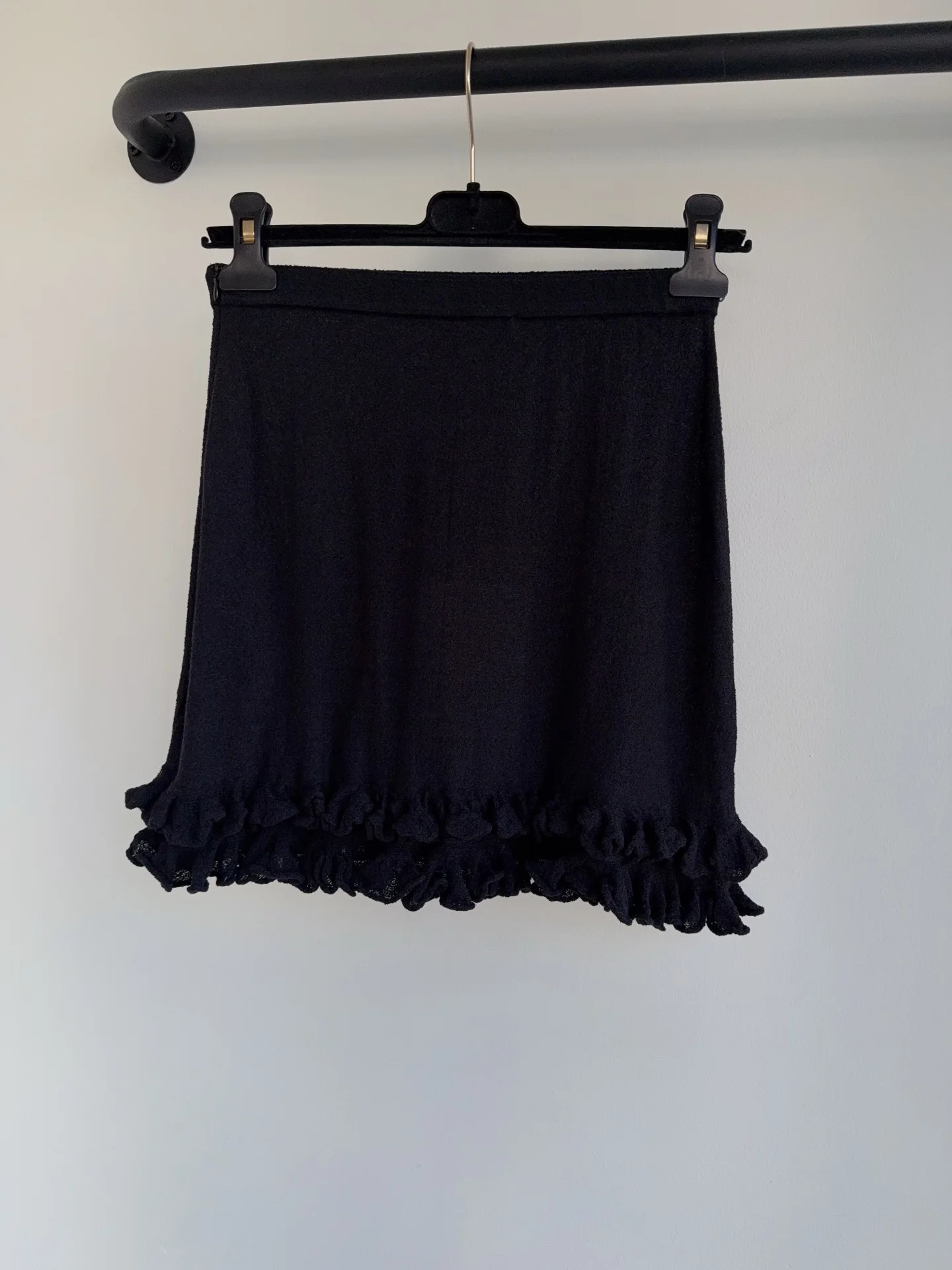 

High Quality Spring And Summer Women's Casual Fashion Buttons Slim Knitting Solid Skirt JQ122