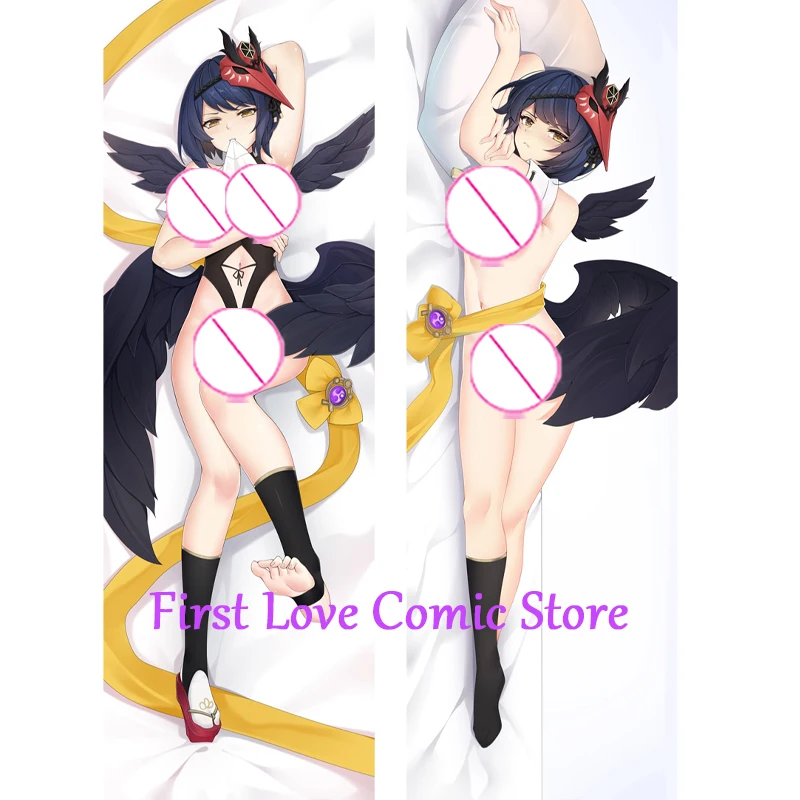 

Dakimakura Anime Pillow Case GenshinImpact Kujou Sara Pillow Cover Halloween Christmas Decoration 2023