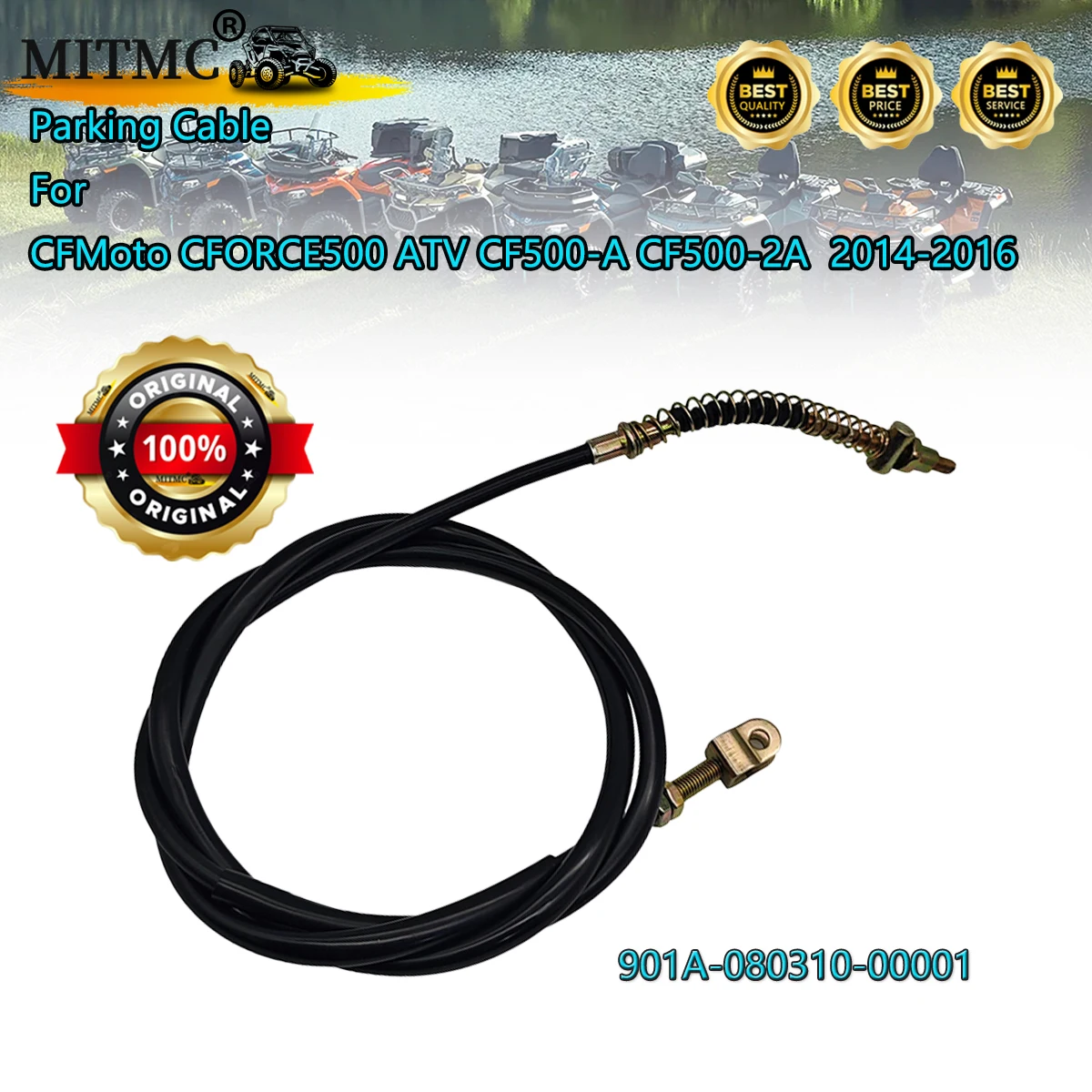 

Original Parking Cable For CF CFORCE500 ATV CF500-A CF500-2A 2014-2016 Quads Part 901A-080310-00001