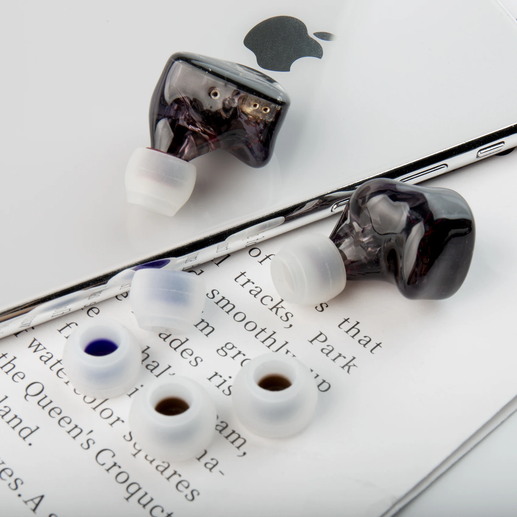 TRI Clarion Silikon-Ohrhörer-Ohrstöpsel, 3 Paar, für S/M/L-Größe, Kopfhörer-Zubehör, kabelgebundene Headset-Ohrhörer, KBEAR HBB KAI I3 Pro IEMS – Detail 6
