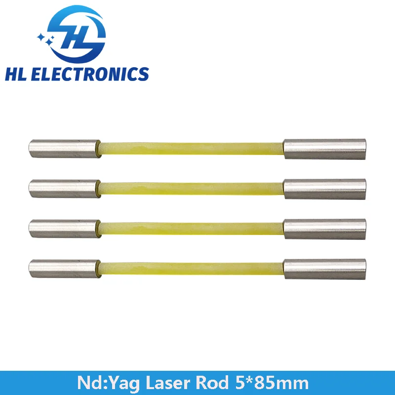 Yag Laser Rod Crystal for Tattoo Removal  Laser Spare Parts 5*85mm