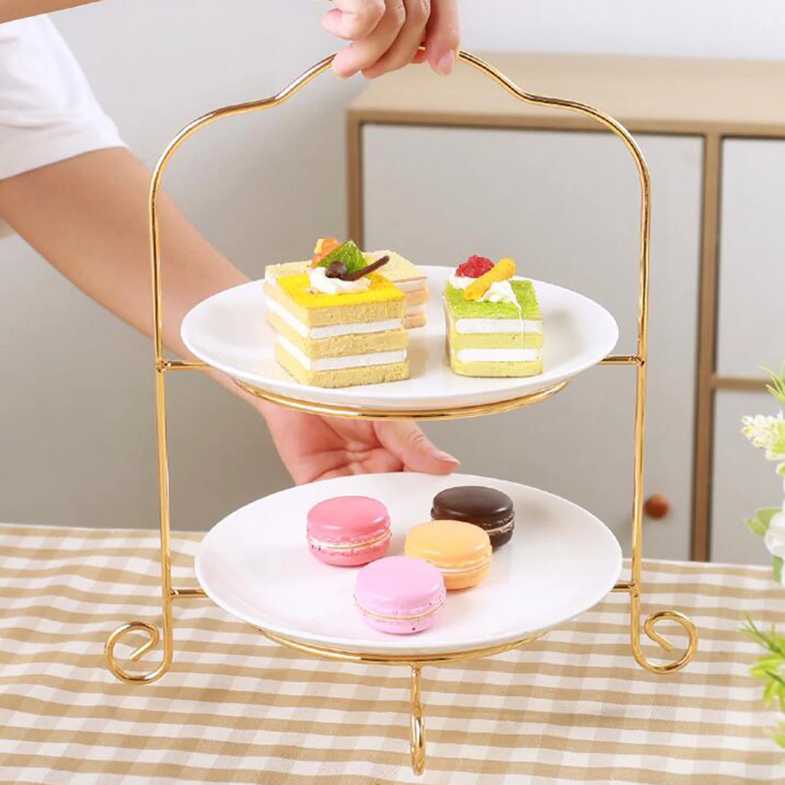 2 Tiered Cupcake Display Rack  - огляд і ціна Cupcake Stand Tier