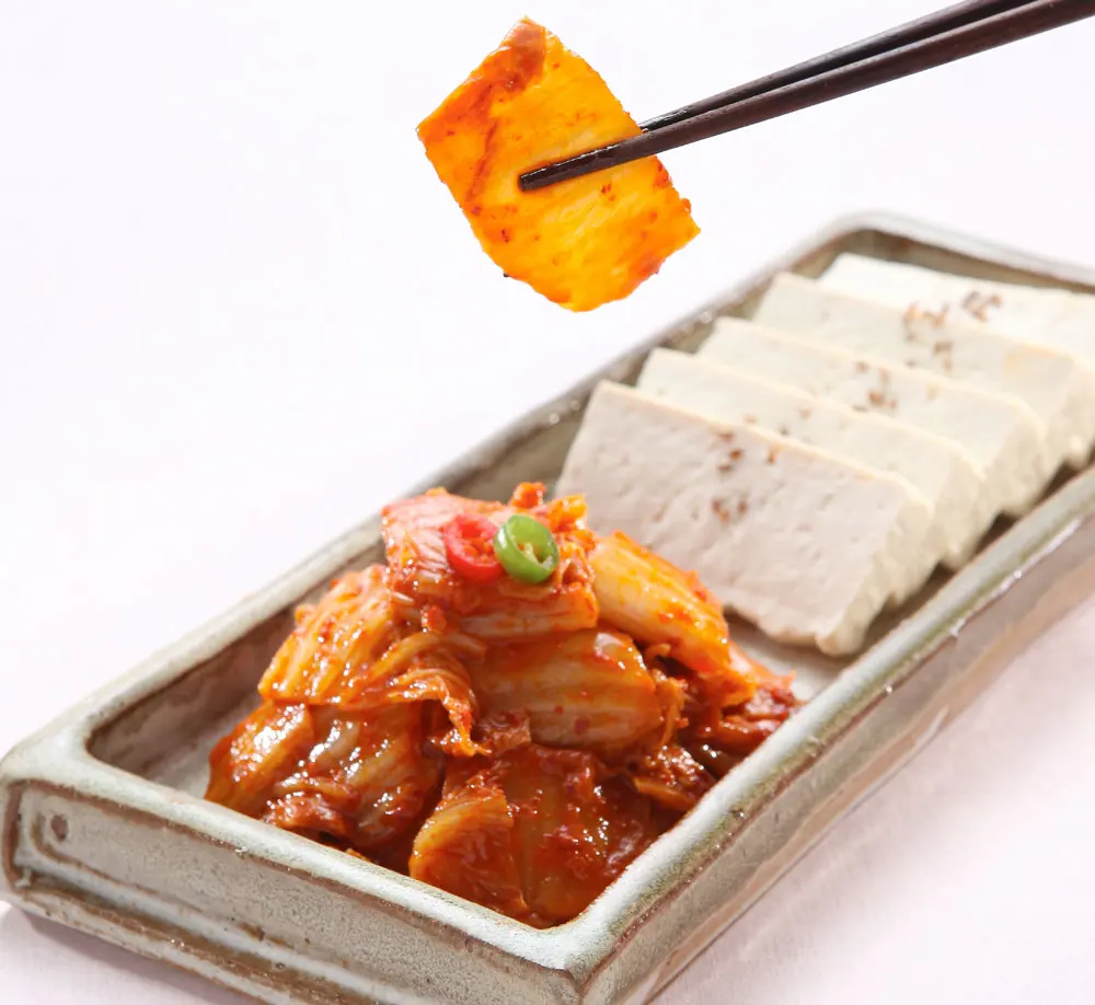초특가! 일미맛김치80g(4팩)+볶음김치100g(4팩) -여행 캠핑 반찬 도시락 냄새걱정끝